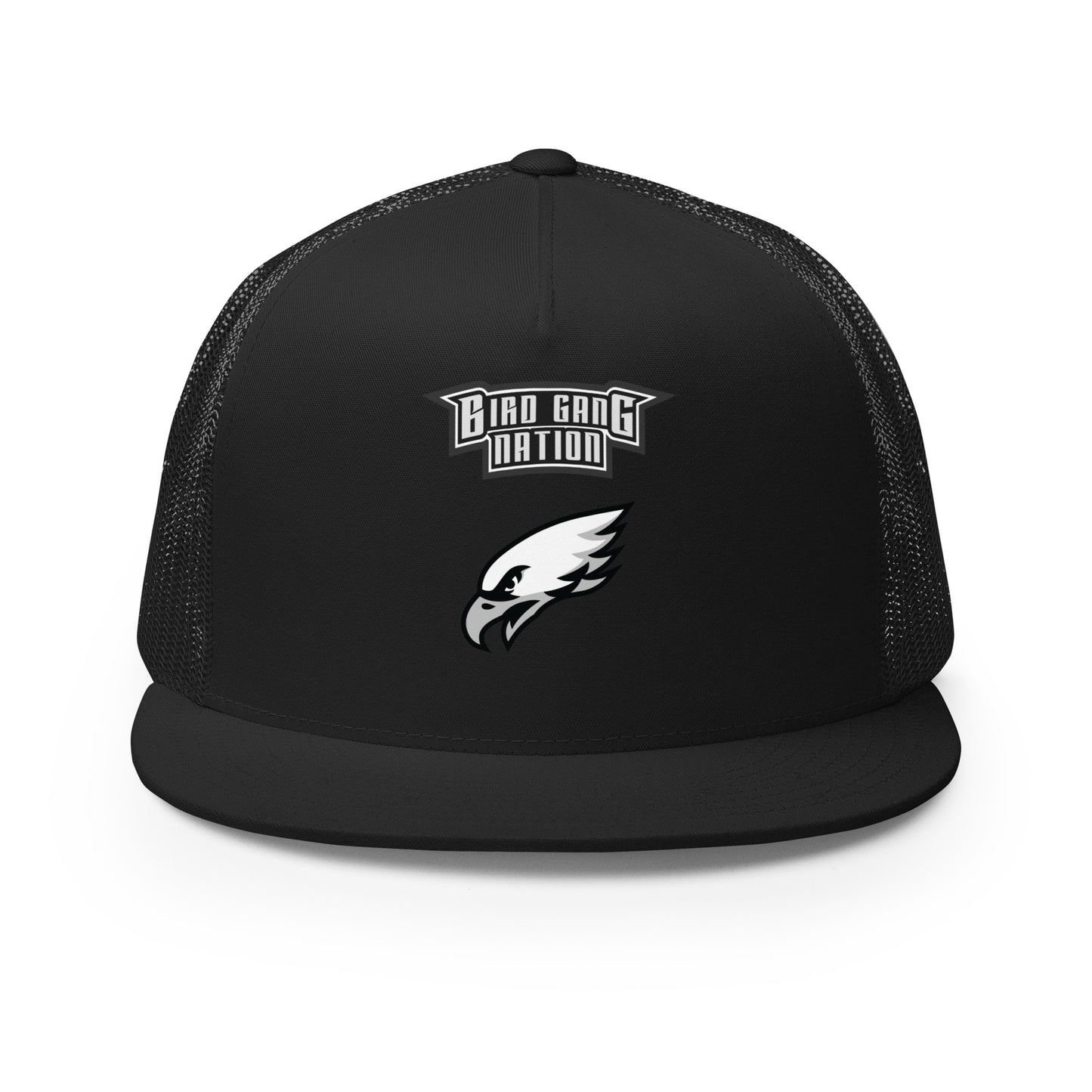 BIRD GANG NATION "Font/Eagle Head"/B&W