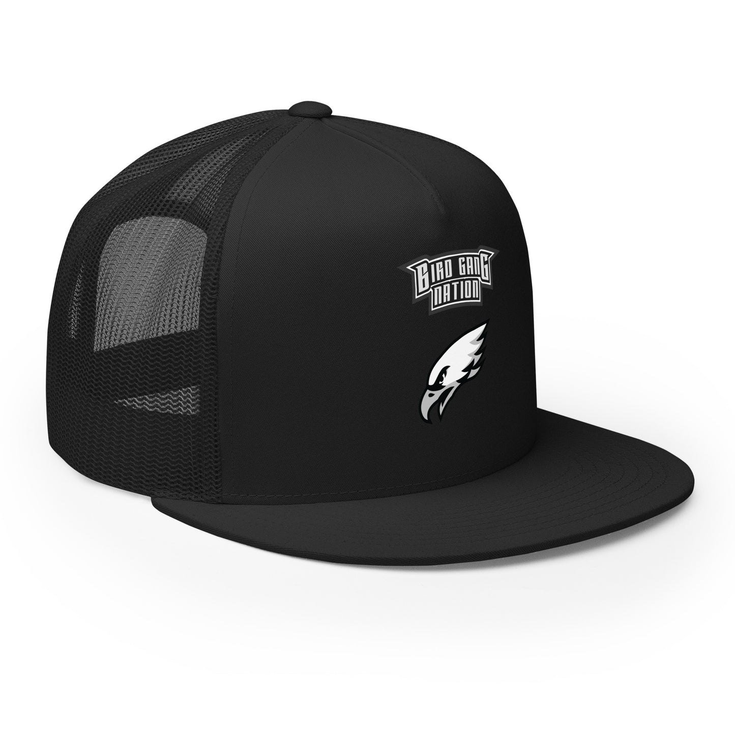 BIRD GANG NATION "Font/Eagle Head"/B&W