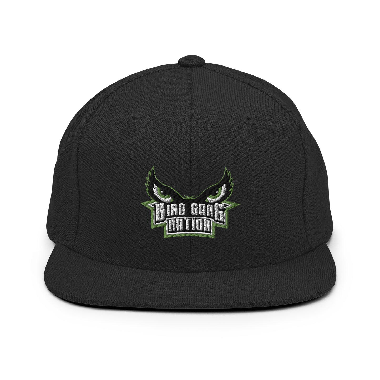 BIRD GANG NATION "EAGLE EYES & FONT/KELLY GREEN TRIM"