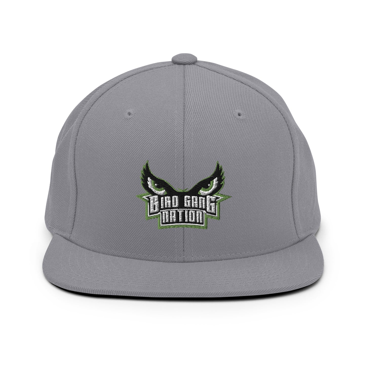 BIRD GANG NATION "EAGLE EYES & FONT/KELLY GREEN TRIM"